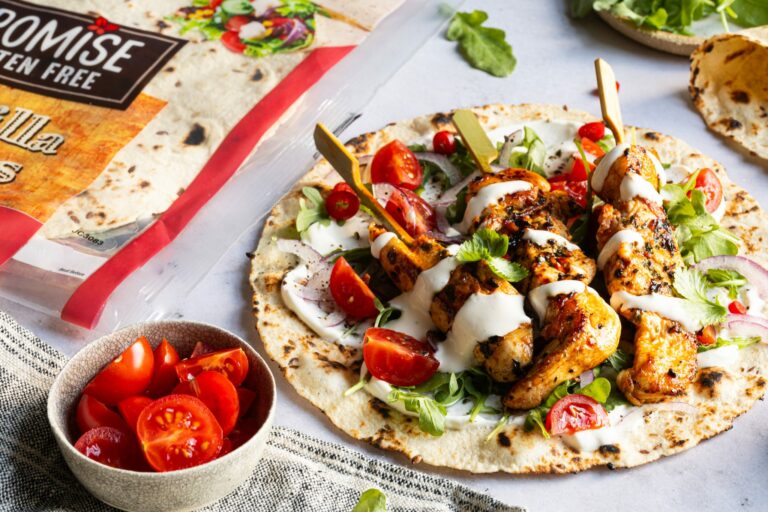 Sült zöldség és teljes kiőrlésű gabona Tortilla (GM)