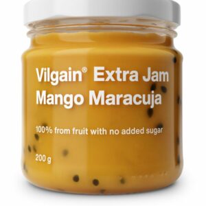 Vilgain Extra dzsem mangó és maracuja hozzáadott cukor nélkül 200g